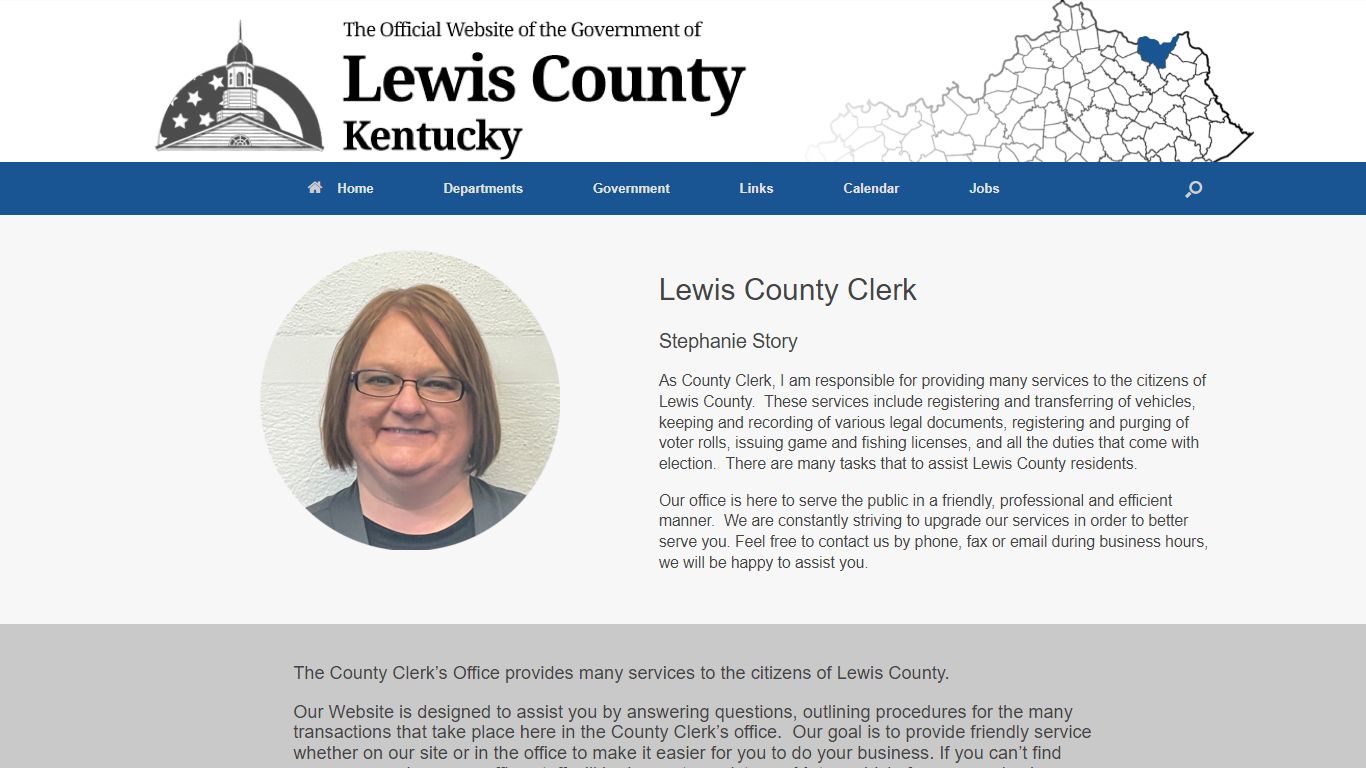 County Clerk – Lewis County